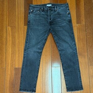 American Eagle AE77 Premium Dark Gray Slim Jeans